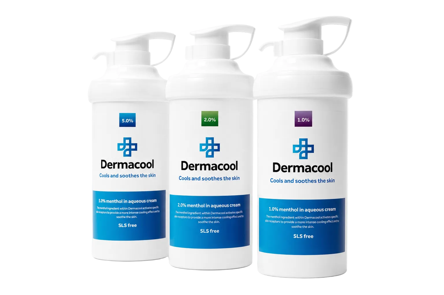 Dermacool bottles